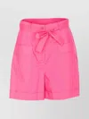 Liu •jo Trousers With Belted Waist And Pockets