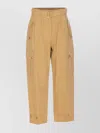Liu •jo Trousers With Cargo Pockets And Adjustable Cuffs