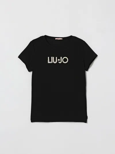 Liu •jo Liu Jo T-shirt Kids In Black