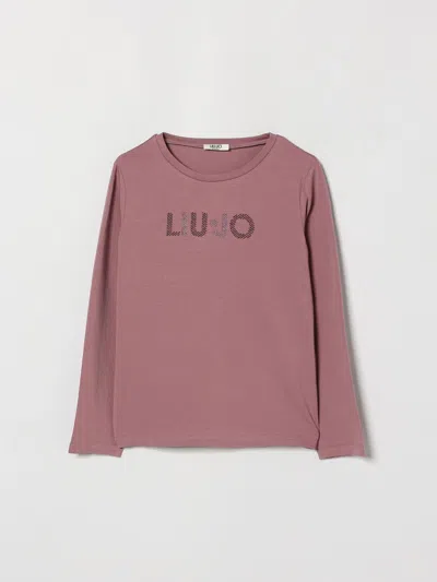 Liu •jo Liu Jo T-shirt Kids Color Blush Pink