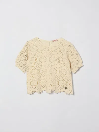 Liu •jo Liu Jo T-shirt Kids Color Natural In Neutral