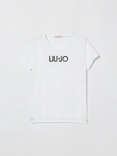 Liu •jo Liu Jo T-shirt Kids In White