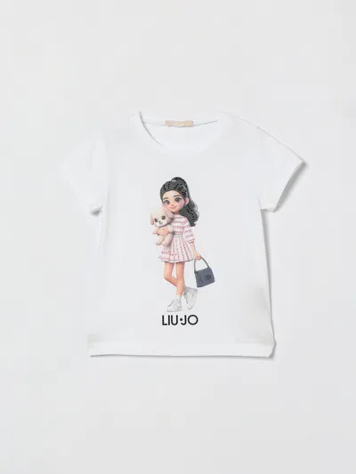 Liu •jo Liu Jo T-shirt Kids In White