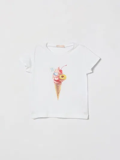 Liu •jo Liu Jo T-shirt Kids In White