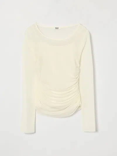 Liu •jo Liu Jo T-shirt Kids Color White In Neutral