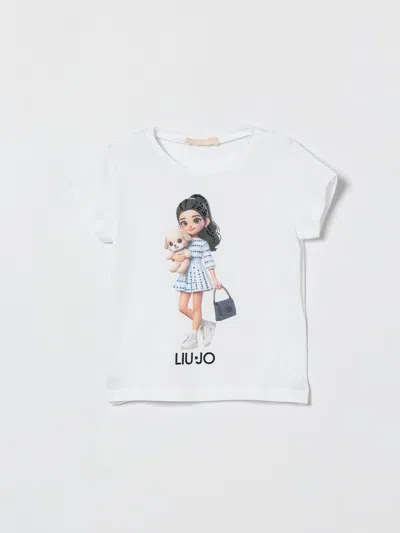 Liu •jo Liu Jo T-shirt Kids In White