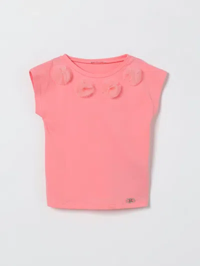 Liu •jo T-shirt Liu Jo Kids Color Coral In Pink