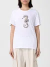 Liu •jo Crystal-embellished T-shirt In White