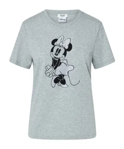Liu •jo T-shirt With Print In Green