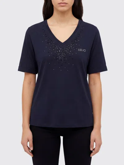 Liu •jo T-shirt Woman Liu Jo In Black