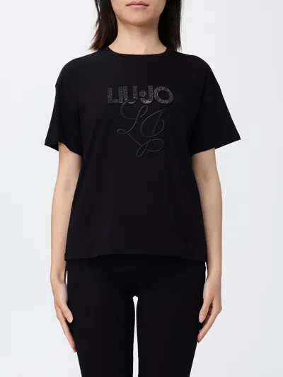 Liu •jo T-shirt Woman Liu Jo In Black