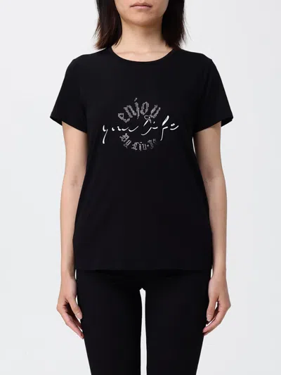 Liu •jo T-shirt Woman Liu Jo In Black
