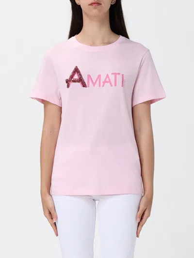 Liu •jo T-shirt Woman Liu Jo In Purple