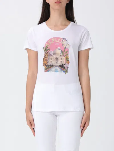 Liu •jo T-shirt Woman Liu Jo In White