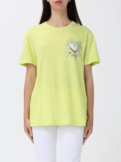 Liu •jo T-shirt Woman Liu Jo In Yellow