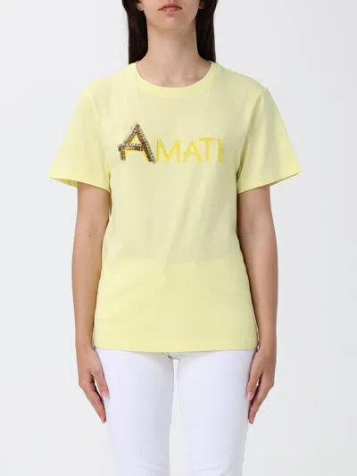 Liu •jo T-shirt Woman Liu Jo In Yellow