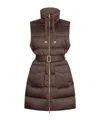 Liu •jo Quilted Brown Jacket With High Collar In Brown