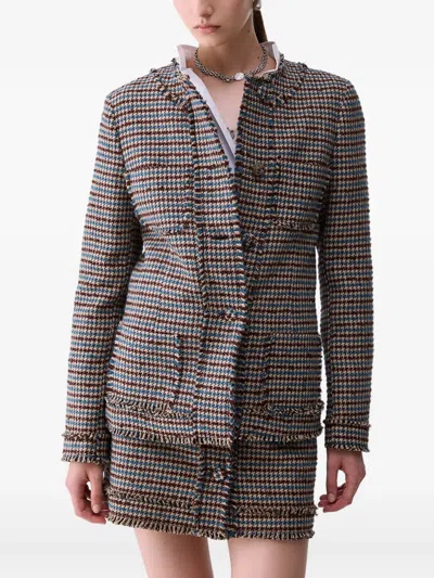 Liu •jo Tweed Jacket In Multi