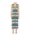 Liu •jo Liu Jo Striped Knit Dress In Multicolor