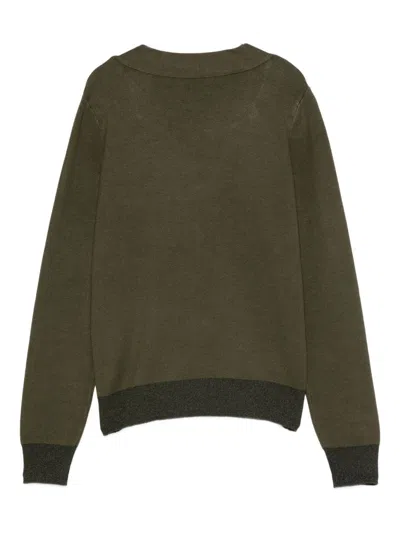 Liu •jo Liu Jo V-neck Patterned Insert In Black