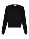 Liu •jo V-neck Sweater In Black
