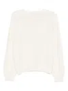 Liu •jo V-neck Sweater In Neutral