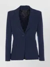 Liu •jo V-neck Tailored Jacket Flap Pockets