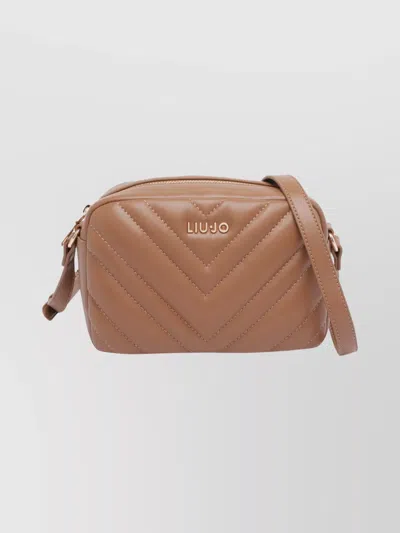 Liu •jo Versatile Crossbody Bag Chevron Design