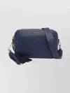 Liu •jo Logo-embellished Tassel Cross Body Bag In Blue
