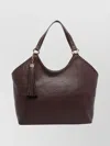 Liu •jo Versatile Shoulder Bag Tassel Detail In Brown