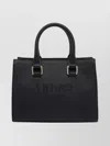 Liu •jo Versatile Tote Bag Detachable Strap In Black