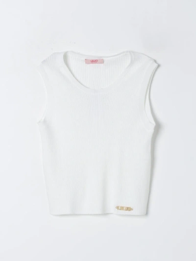 Liu •jo Sweater Liu Jo Kids Kids Color White In White