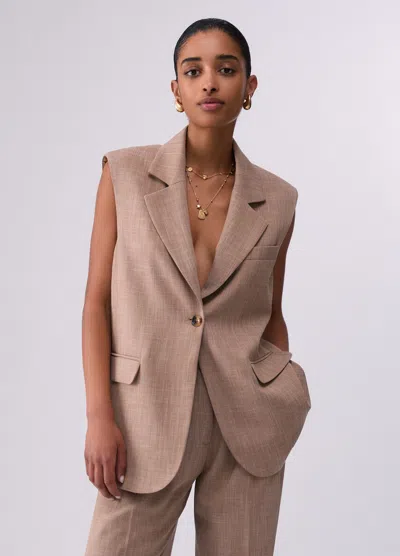 Liu •jo Liu Jo Vest Wa6165-t332a In Brown