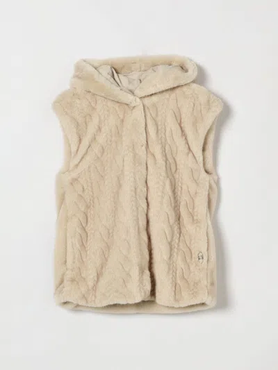 Liu •jo Liu Jo Vestcoat Kids Color Yellow Cream In Neutral