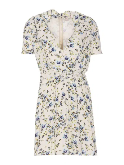 Liu •jo Floral Print Dress In Multicolour