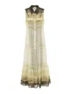 Liu •jo Liu Jo Maxi Dress With Button-down Front