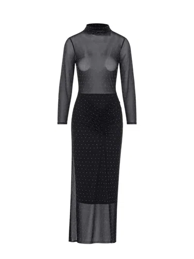 Liu •jo Vestido Largo - Negro In Black