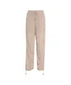 Liu •jo Liu Jo Viscose Blend Joggers With Elastic Drawstring