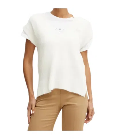 Liu •jo V-neck Vest In White