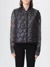 Liu •jo Waistcoat Liu Jo Woman Color Black In Gray
