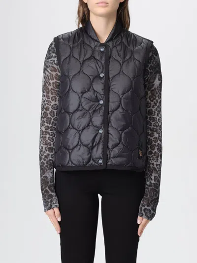 Liu •jo Waistcoat Liu Jo Woman Color Black In Gray