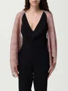 Liu •jo Waistcoat Liu Jo Woman Color Pink
