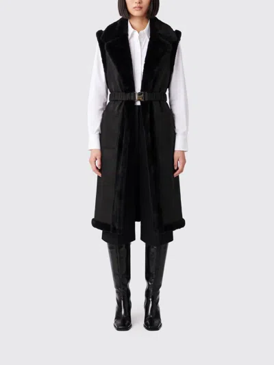 Liu •jo Liu Jo Waistcoat Woman Color Black