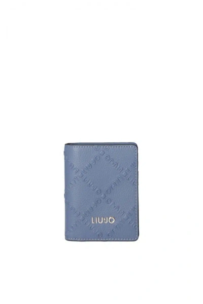 Liu •jo Wallet And Portatessere Donna Liu Jo Af5175 E0538 74015 In Blue