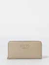 Liu •jo Wallet Liu Jo Woman Color Beige In Green