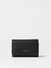 Liu •jo Logo-lettering Bi-fold Wallet In Black