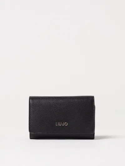 LIU •JO WALLET LIU JO WOMAN COLOR BLACK,G53474002