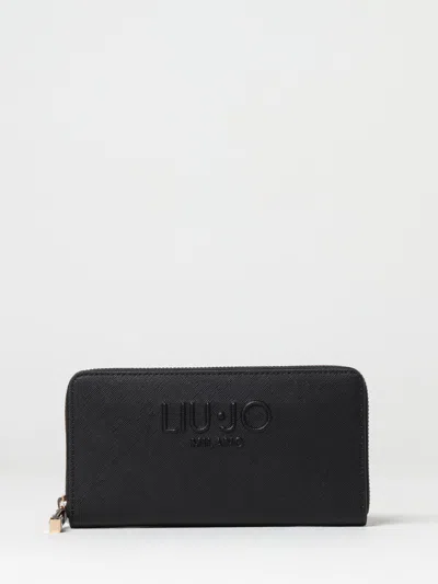LIU •JO WALLET LIU JO WOMAN COLOR BLACK,H36200002