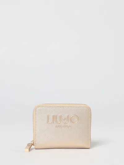 Liu •jo Wallet Liu Jo Woman Color Gold In Neutral