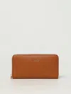 Liu •jo Wallet Liu Jo Woman Color Leather In Brown